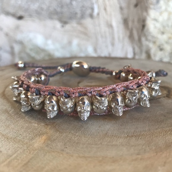 Links of London Jewelry - Authentic Links of London Sterling Skull Bracelet